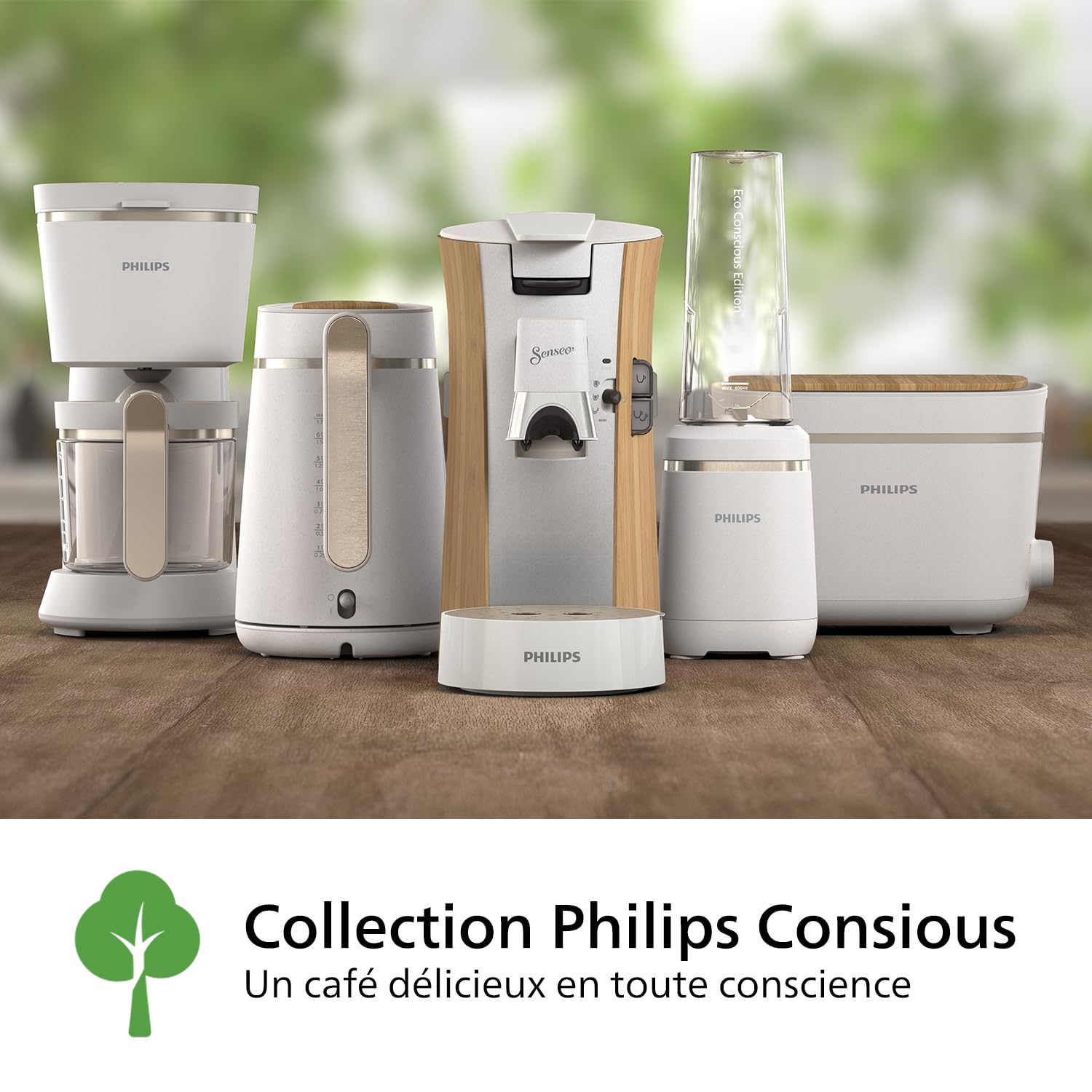 Cafetière Premium Device à Café à Dosettes - Intensity Plus, Fonction Mémo, 3 Intensités, Crema Plus, Blanc soie, CSA240/06