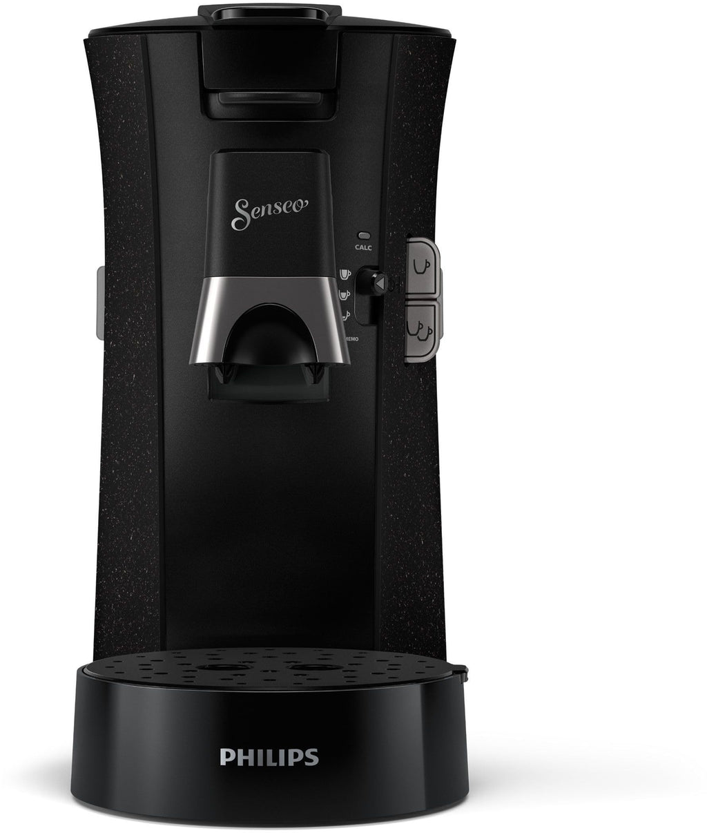 Cafetière Premium Eco-Friendly, Device à Café à Dosettes, Intensity Plus, Crema Plus, Fonction Memo - Black, CSA240/21