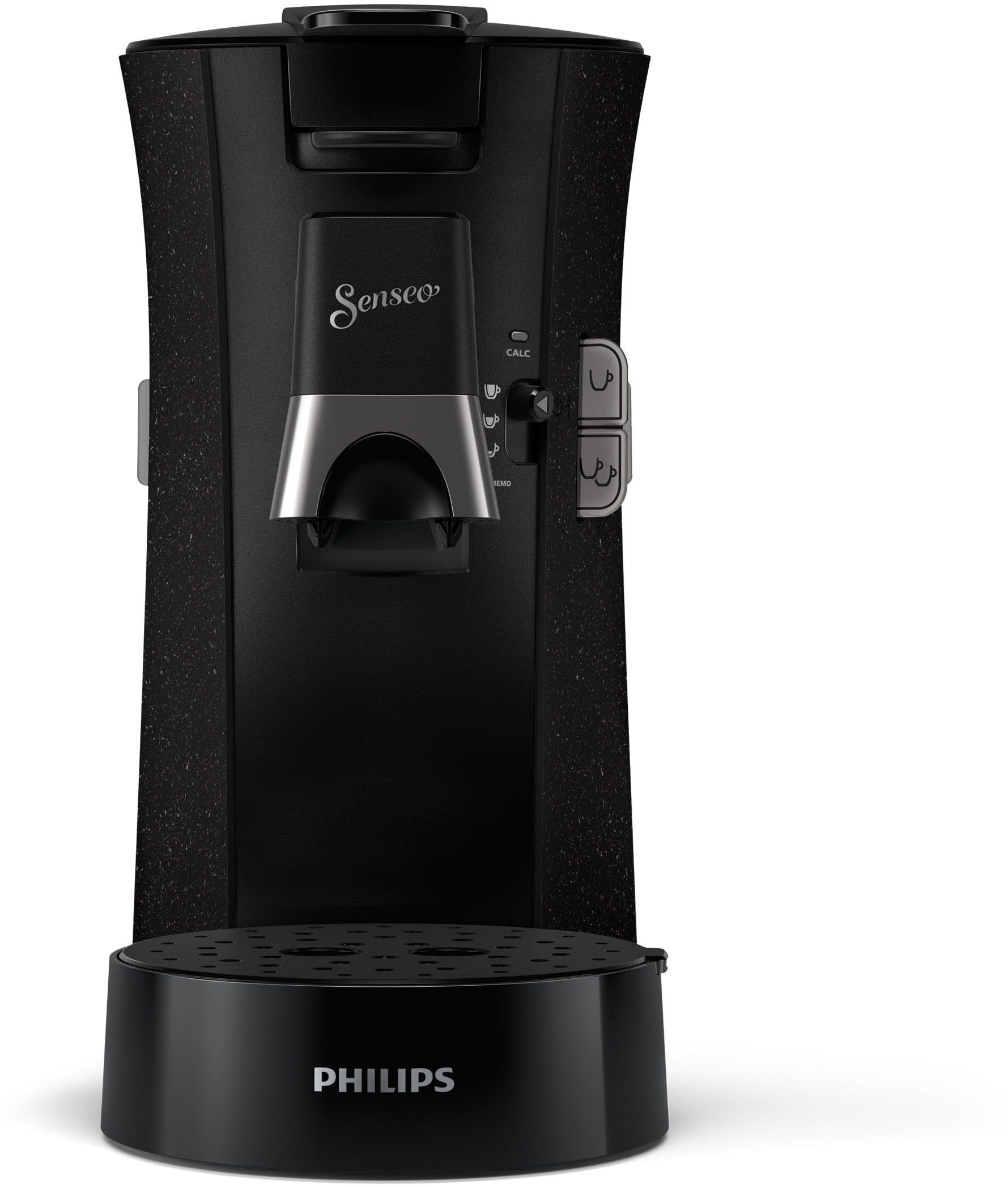 Cafetière Premium Eco-Friendly, Device à Café à Dosettes, Intensity Plus, Crema Plus, Fonction Memo - Black, CSA240/21