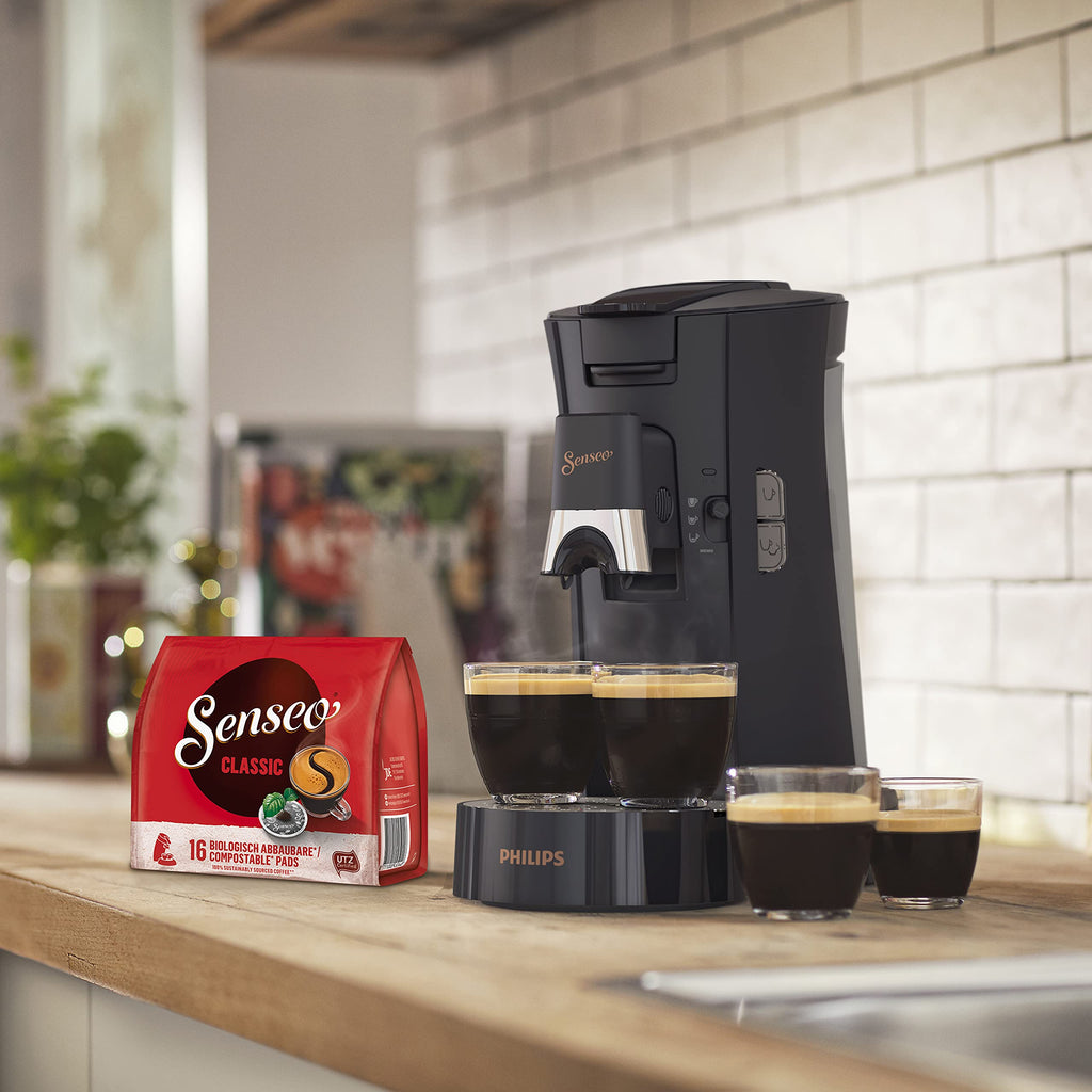 Cafetière Premium CSA240/60 Device à café à dosettes, Black